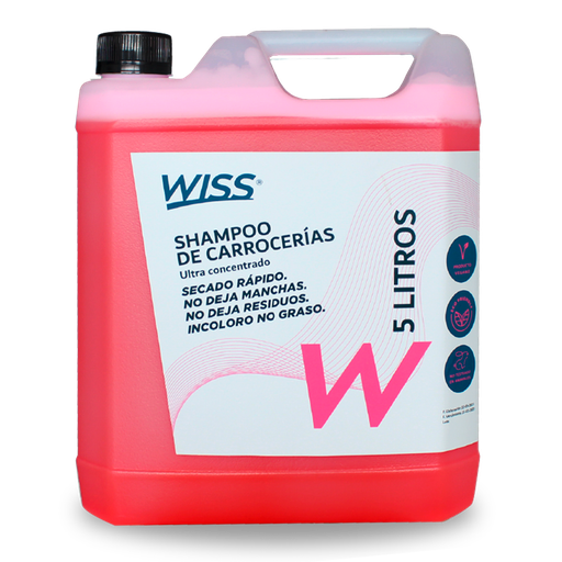 Shampoo Carrocería WISS 5 Litros